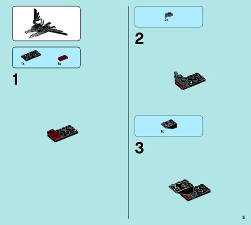 Lego Eris&rsquo; Eagle Interceptor - 70003 (2013) - Chima Value Pack BI 3017 / 80+4 -70003 v39