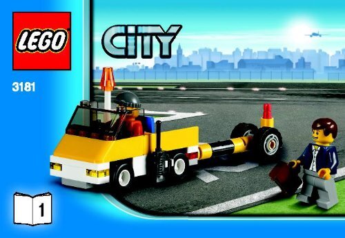 lego 3181 city passenger plane