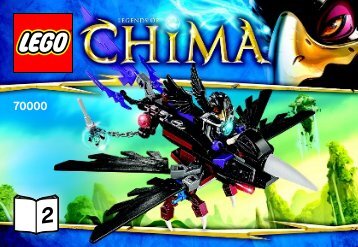 Lego Razcalâs Glider - 70000 (2013) - Chima Value Pack BI 3001/24 - 70000 V29/39 2/2