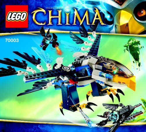 Lego Eris&rsquo; Eagle Interceptor - 70003 (2013) - Chima Value Pack BI 3017 / 80+4 - 65/115g 70003 v29