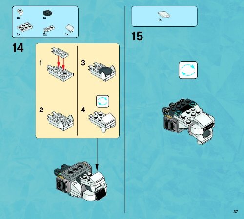 Lego Icebite&rsquo;s Claw Driller - 70223 (2015) - Flaming Claws BI 3017 / 52 - 65g - 70223 V29 2/2