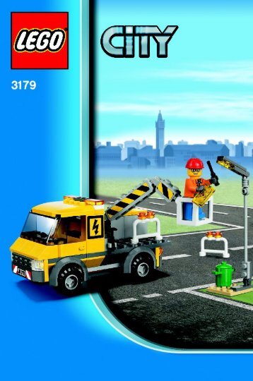 Lego Repair Truck - 3179 (2010) - LEGOÂ® City Airport BI 3002/32- 3179 V. 29