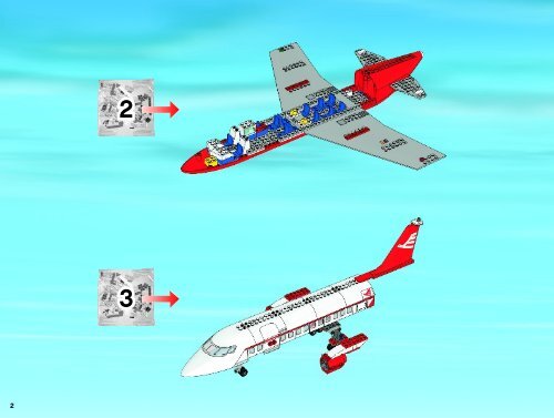 Lego Airport - 3182 (2010) - LEGO&reg; City Airport BI 3009/60+4 - 3182 V.39 2/4