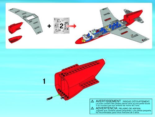 Lego Airport - 3182 (2010) - LEGO&reg; City Airport BI 3009/60+4 - 3182 V.39 2/4