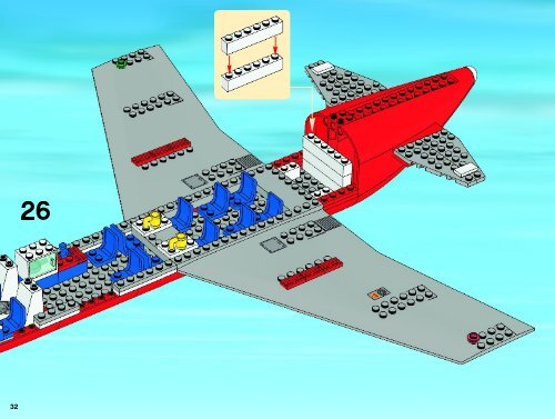 Lego Airport - 3182 (2010) - LEGO&reg; City Airport BI 3009/60+4 - 3182 V.39 2/4