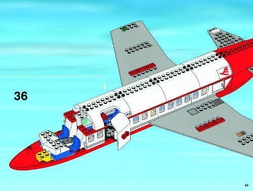 Lego Airport - 3182 (2010) - LEGO&reg; City Airport BI 3009/60+4 - 3182 V.39 2/4