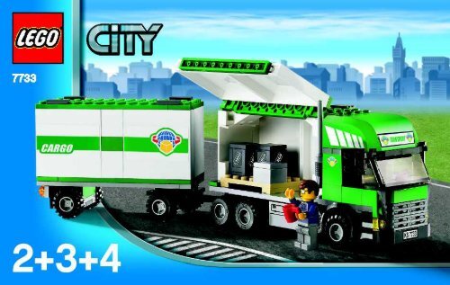 lego cargo truck 7733