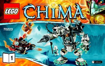 Lego Icebiteâs Claw Driller - 70223 (2015) - Flaming Claws BI 3004/80+4 - 70223 V29 1/2