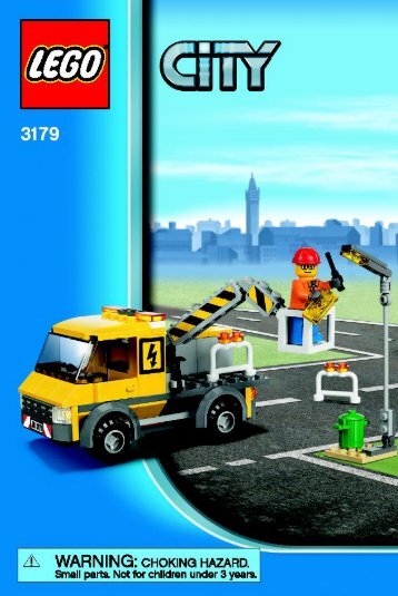 Lego Repair Truck - 3179 (2010) - LEGOÂ® City Airport BI 3002/32- 3179 V. 39