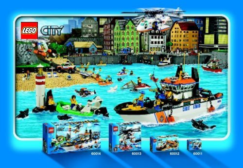 Lego Surfer Rescue - 60011 (2013) - Coast Guard Platform BI 3001/20 - 60011 V29