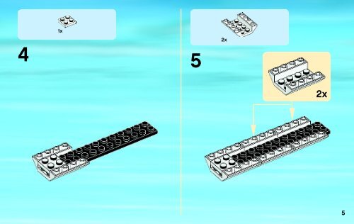 Lego Stunt Plane - 60019 (2013) - Helicopter and Limousine BI 3004/48 - 60019 V29 2/2