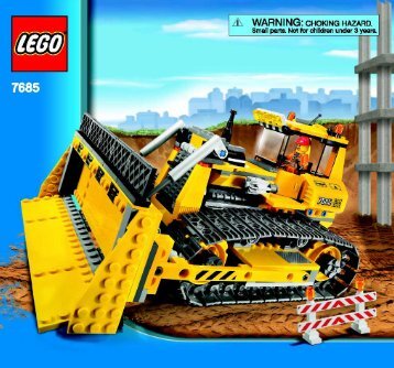 Lego Dozer - 7685 (2009) - Crawler Crane BI 3005/72+4 - 7685-V39