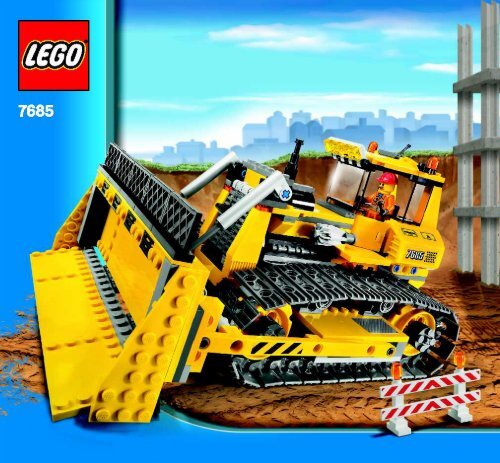 Lego Dozer - 7685 (2009) - Crawler Crane BI 3005/72+4 - 7685-V.29