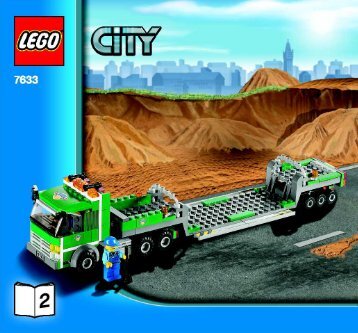 Lego Construction 1 VP - 66331 (2009) - Co-Pack LEGO City Baustelle BUILD INSTR 3005, 7633 2/4