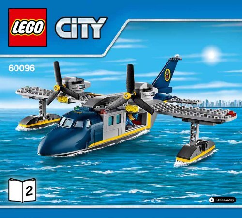 Lego Deep Sea Operation Base - 60096 (2015) - Deep Sea Scuba Scooter BI 3017/60-65G, 60096 V29 2/5