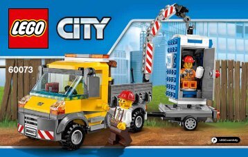 Lego Service Truck - 60073 (2015) - Demolition Starter Set BI 3004/80+4, 60073 V29