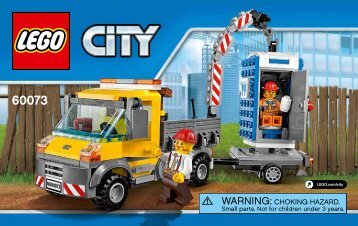 Lego Service Truck - 60073 (2015) - Demolition Starter Set BI 3004/80+4, 60073 V39