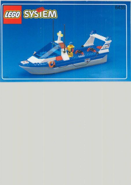 Lego COAST GUARD - 6435 (1999) - Tow-away Truck BUI.IN.6435 COAST GUARD BO 6/7