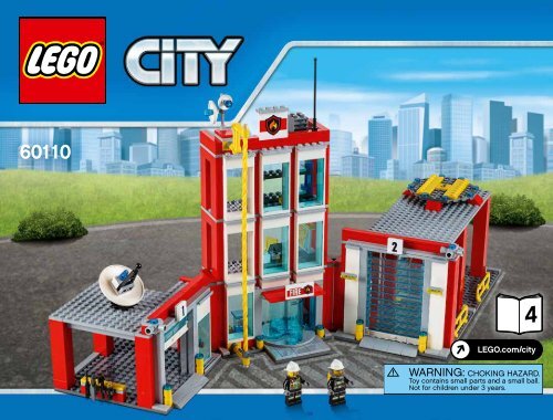 Lego Fire Station - 60110 (2016) - Fire Boat BI 3019/80+465+115 g, 60110 4/5 V39