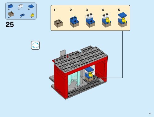 Lego Fire Station - 60110 (2016) - Fire Boat BI 3019/80+4/65+115 g, 60110 4/5 V29