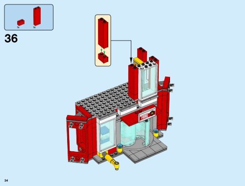 Lego Fire Station - 60110 (2016) - Fire Boat BI 3019/80+4/65+115 g, 60110 4/5 V29