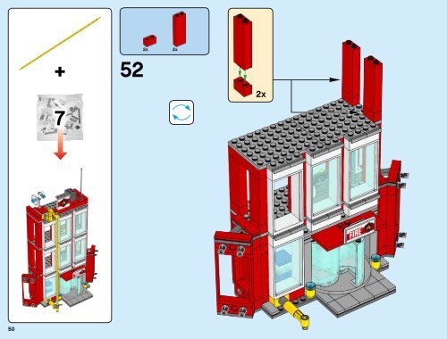 Lego Fire Station - 60110 (2016) - Fire Boat BI 3019/80+4/65+115 g, 60110 4/5 V29