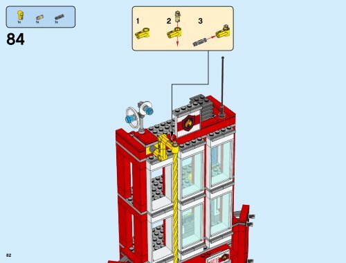 Lego Fire Station - 60110 (2016) - Fire Boat BI 3019/80+4/65+115 g, 60110 4/5 V29