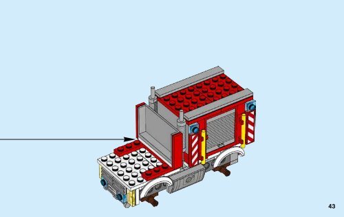 Lego Fire Utility Truck - 60111 (2016) - Fire Boat BI 3004/56 /65 g, 60111 1/2 V29