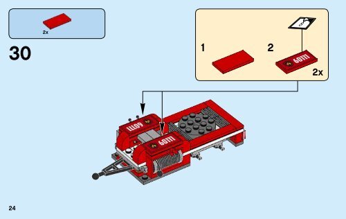 Lego Fire Utility Truck - 60111 (2016) - Fire Boat BI 3004/76+4, 60111 2/2 V39