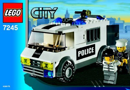 Lego City Police 66180 2007 Fire Station Amp Base Plate