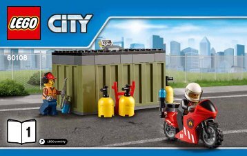 Lego Fire Response Unit - 60108 (2016) - Fire Boat BI 3004/32, 60108 1/1 V 29