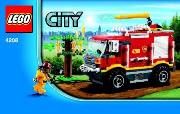 Lego 4x4 Fire Truck - 4208 (2012) - 4x4 Fire Truck BI 3004/80+4*-4208 V29 1/1