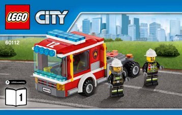 Lego Fire Engine - 60112 (2016) - Fire Engine BI 3004/56 /65 g, 60112 1/2 V29