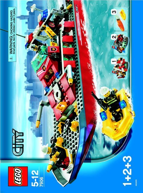 lego fire boat 7906
