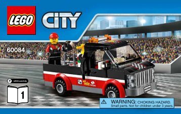 Lego Racing Bike Transporter - 60084 (2015) - Dune Buggy Trailer BI 3004 60, 60084 V39 1/2