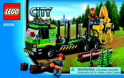 Lego Logging Truck - 60059 (2013) - Race Car BI 3004/76+4*-60059 V39