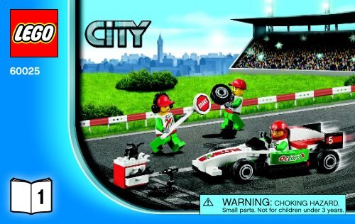 Lego Grand Prix Truck - 60025 (2013) - Ambulance BI 3004/28 - 60025 V39 1/3
