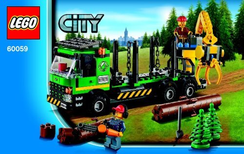Lego Logging Truck - 60059 (2013) - Race Car BI 3004/76+4*-60059 V29