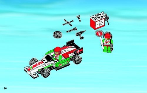 Lego Grand Prix Truck - 60025 (2013) - Ambulance BI 3004/28 - 60025 V29 1/3