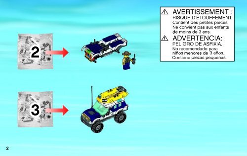 Lego Crooks&rsquo; Hideout - 60068 (2015) - Police Patrol BI 3004/64+4-65*-60068 V39 2/4