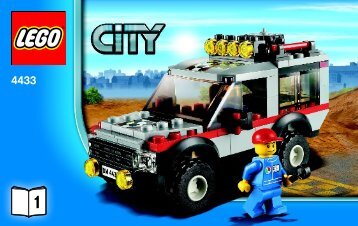 Lego Dirt Bike Transporter - 4433 (2012) - Ambulance BI 3004/40 - 4433 V. 29/39/110/140 1/2