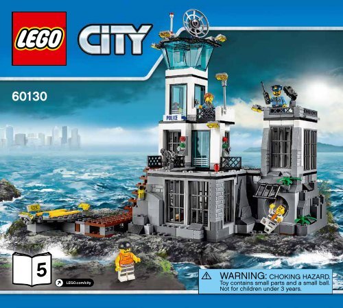 Lego Prison Island - 60130 (2016) - Water Plane Chase BI 3017 / 68+4 - 65/115g, 60130 5/6 V39