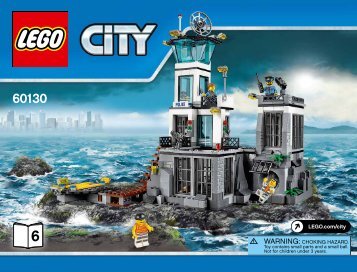 Lego Prison Island - 60130 (2016) - Water Plane Chase BI 3019/80+4, 60130 6/6 V39