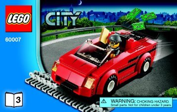 Lego High Speed Chase - 60007 (2012) - Police Dog Van BI 3004/32 - 60007 V39 3/3