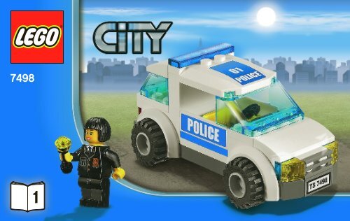 Lego Police Station 7498 2010 Police Minifigure Collection BI 3004 20 7498 V.29 1 4