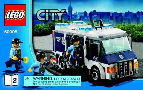 Lego Museum Break in 60008 2013 Police Dog Van BI 3004 52 60008 V39 2 4