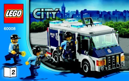 Lego Museum Break-in - 60008 (2013) - Police Dog Van BI 3004/52, 60008 V29 2/4