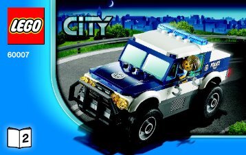 Lego High Speed Chase - 60007 (2012) - Police Dog Van BI 3004/48 - 60007 V29 - 2/3