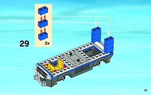 Lego Police Dog Van - 4441 (2011) - Police Dog Van BI 3004 60/ - 4441 V29 2/2