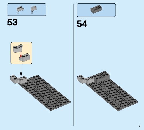 Lego Prison Island - 60130 (2016) - Water Plane Chase BI 3017 / 40 - 65g, 60130 4/6 V29